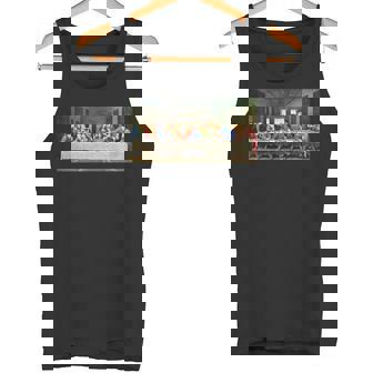 レオナルド・ダ・ヴィンチによる最後の晩餐1495 長袖tシャツ タンクトップ - Kawaiitshirt
