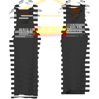 レッド レトロ ヴィンテージ バビロン タウン ニューヨーク州 Ny 長袖tシャツ タンクトップ - Kawaiitshirt