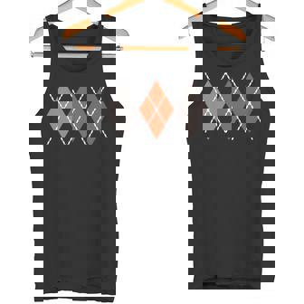 レトロ アーガイル ロカビリー 長袖tシャツ タンクトップ - Kawaiitshirt