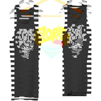 レトロ コロラド州 アウトドア 自然 恋人 ハート 山脈 グラフィック タンクトップ - Kawaiitshirt