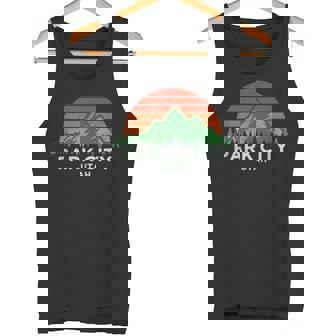 レトロ ヴィンテージ パークシティデザイン パークシティギフト タンクトップ - Kawaiitshirt