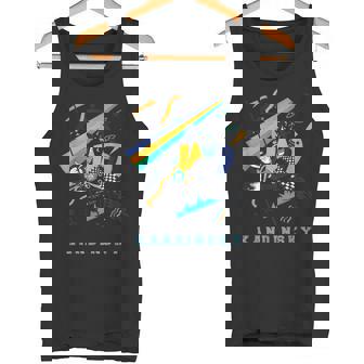 ワシリー・カンディンスキー抽象アートスモールワールドiv タンクトップ - Kawaiitshirt