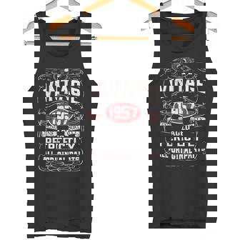 ヴィンテージ 1957年 還暦 66歳 1957年生まれ タンクトップ - Kawaiitshirt