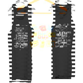 ヴィンテージ 1980年代 エレクトロニクス レトロ 楽しい スローバック タンクトップ - Kawaiitshirt