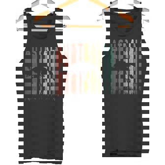 ヴィンテージ カンガルーオーストラリア オージー レトロ カンガルーオーストラリア タンクトップ - Kawaiitshirt