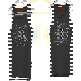 ヴィンテージ レトロ ミッドセンチュリー モダン ルック 猫 50S 60S スタイル タンクトップ - Kawaiitshirt