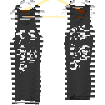 上田 苗字 麻雀 牌 おもしろ グッズ 服 筆文字 面白いtシャツ 文字入り 面白い 文字 ネタ メンズ タンクトップ - Kawaiitshirt