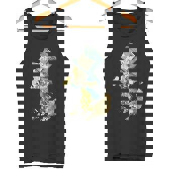 不思議の国のアリス マッドハッター ヴィンテージイラスト タンクトップ - Kawaiitshirt