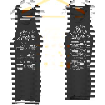 世界のコーヒーの種類 コーヒー タンクトップ - Kawaiitshirt