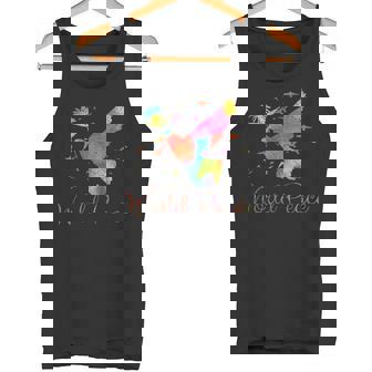 世界平和 タンクトップ - Kawaiitshirt