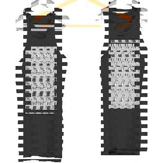 佐渡島《総柄・モノグラム》地図【47都道府県】佐渡ヶ島 ジモティ 地元愛 お土産 面白 タンクトップ - Kawaiitshirt