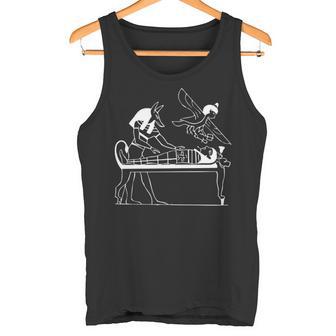 古代エジプトエジプト美術ミイラクラシック日常 長袖tシャツ タンクトップ - Kawaiitshirt