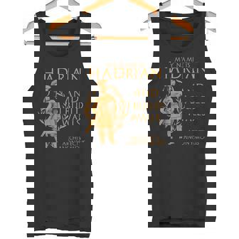 古代ローマ 皇帝ハドリアヌス 建築家 匿名 面白い タンクトップ - Kawaiitshirt