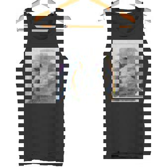 垂れ耳うさぎのレトロ写真 タンクトップ - Kawaiitshirt