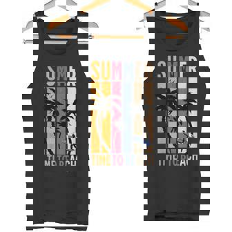 夏 Time To Beach クールバイブ タンクトップ - Kawaiitshirt
