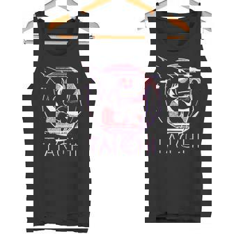 太極拳 陰陽鶴、瞑想エネルギー タンクトップ - Kawaiitshirt