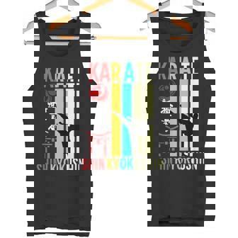 新極真 空手 緑健二 トレーニング いちげき きゅう タンクトップ - Kawaiitshirt