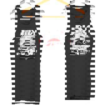 日の丸ラリーカー。日本国内市場の車。 Jdm タンクトップ - Kawaiitshirt