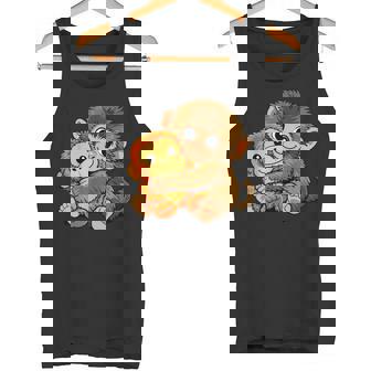 日本 かわいい 赤ちゃん モンキー パンチ ニホンザル パンチくん タンクトップ - Kawaiitshirt