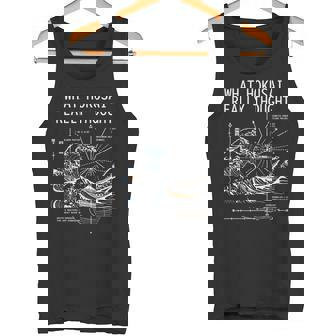 日本 大波動物理学 北斎 水 動き 数学 科学 長袖tシャツ タンクトップ - Kawaiitshirt