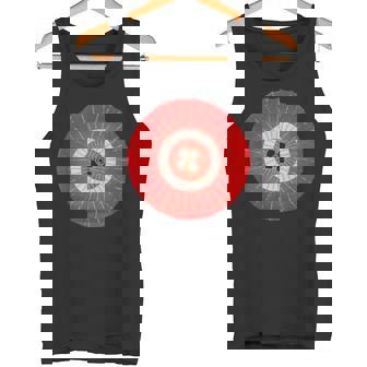 日本の伝統柄紅白傘 タンクトップ - Kawaiitshirt