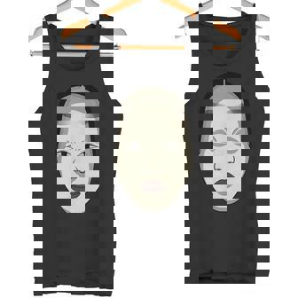 日本の能面 若女や若い女 タンクトップ - Kawaiitshirt