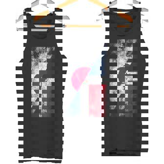 日本ドミニカ共和国の国旗 日本のドミニカ共和国 タンクトップ - Kawaiitshirt