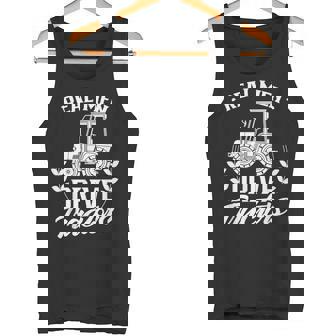 本物の男はトラクターを運転する 農作業 ランチ 農家 ファーム タンクトップ - Kawaiitshirt