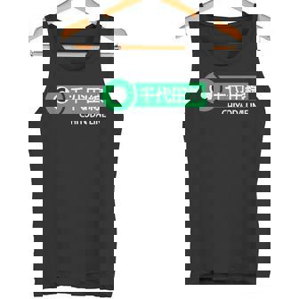 東京地下鉄線 千代田線 日本の漢字土産 タンクトップ - Kawaiitshirt