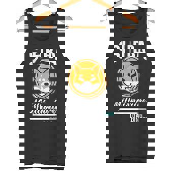 柴億万長者積載 おもしろトークンコイン 柴犬クリプト タンクトップ - Kawaiitshirt