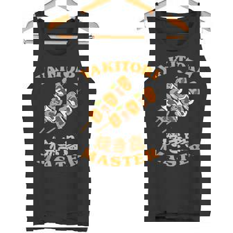 焼き鳥マスター 焼き鳥串 和漢字 Bbq タンクトップ - Kawaiitshirt