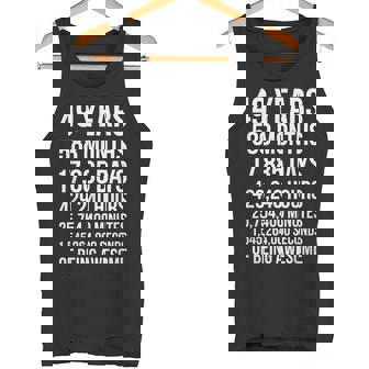 素晴らしい49歳の誕生日ギフト 面白い49歳の誕生日 タンクトップ - Kawaiitshirt