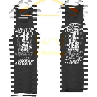 結婚10年目の超大国10年目の結婚記念日 長袖tシャツ タンクトップ - Kawaiitshirt