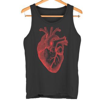 解剖学的心臓解剖科学生物学臓器研究 タンクトップ - Kawaiitshirt