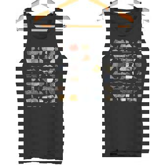 鉱石 宝石 クリスタル ロックコレクション タンクトップ - Kawaiitshirt