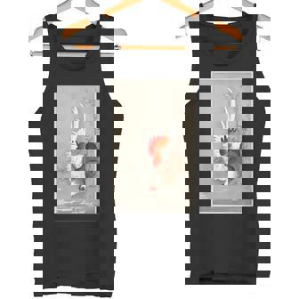 雄鶏と鶏 1900 大原興村 和農場生活 長袖tシャツ タンクトップ - Kawaiitshirt