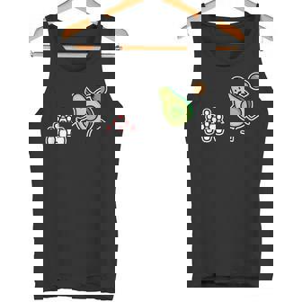 面白い アボカド カートゥーン ボウリング チーム ケグラー コーン ギフト タンクトップ - Kawaiitshirt