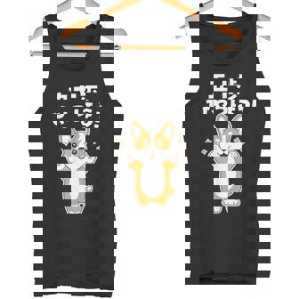 面白いtシャツ コーギー イヌ わんこ メンズ 犬好き グッズ かわいい おもしろ 面白い 服 ネタ 子供用 タンクトップ - Kawaiitshirt