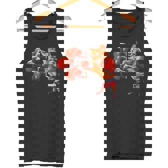 面白いtシャツ 猫 ネコ ボクシング メンズ 猫好き グッズ おもしろ 面白い 服 ネタ にゃんこ 猫の下僕 タンクトップ - Kawaiitshirt