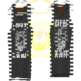 面白いモンキー・チンパンジーニ・バナニーニ・イタリアン・ブレインロット・ミーム タンクトップ - Kawaiitshirt
