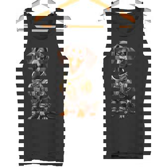 面白い犬ロボット技術サイボーグい 犬ロボット動物 Ai Lover Robotic Dog 長袖tシャツ タンクトップ - Kawaiitshirt