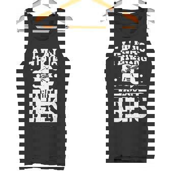 養蜂 養蜂服 メンズ 蜂を考える 長袖tシャツ タンクトップ - Kawaiitshirt