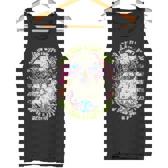 鶏好き ふわふわ お尻 バイブ 動物 ユーモア タンクトップ - Kawaiitshirt