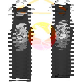 鶴 Crane Retrounset 鶴 タンクトップ - Kawaiitshirt