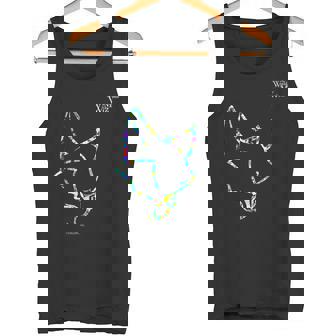 黒猫のウィズ ウィズ B タンクトップ - Kawaiitshirt