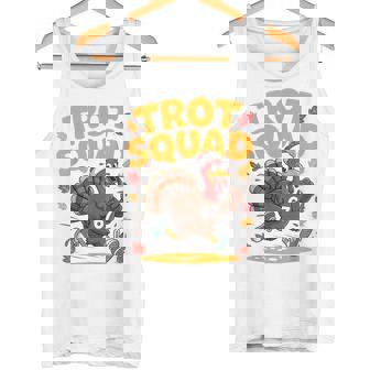 67 Meme Thanksgiving Turkey Trot Squad 67 Running Turkey Tank Top | Mazezy