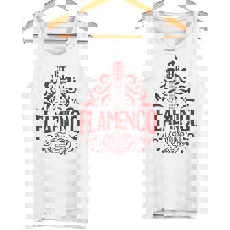 Abanico Flamenco Guitarra Flamenca Española Camiseta sin mangas - Regaloses