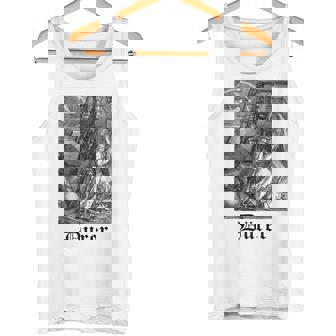 Albrecht Dürer Durer クリスチャンアート メランコリア ホワイト 長袖tシャツ タンクトップ - Kawaiitshirt