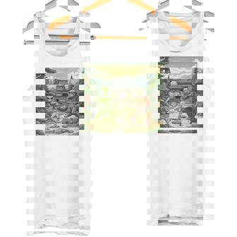 Alien & Bigfoot Tai Chi Tank Top | Mazezy