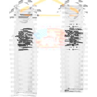 American Quad Driver Quad Bike 4 Wheeler ATV Tank Top Tank Top | Mazezy